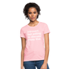 Introvert Muay Thai Women T-Shirt - pink