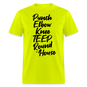 Muay Thai Weapons Classic T-Shirt - safety green