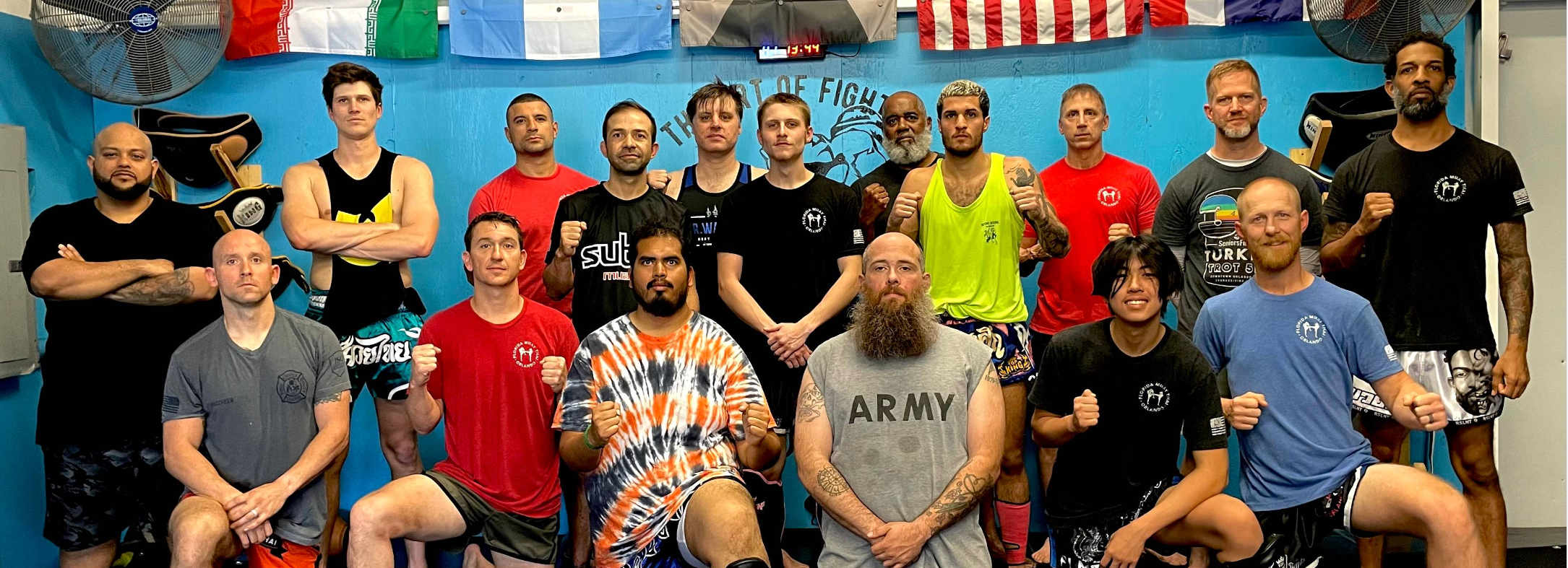Celebrating the official launch of a Muay Thai Meme website