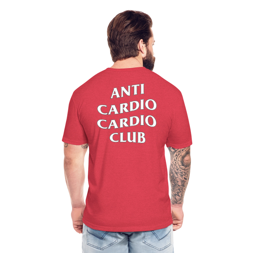 Anti Cardio Cardio Club – Muay Thai Edition Tee - heather red
