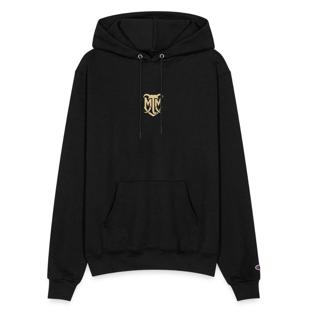Muay Thai Saved My Life – Skull Mongkol Flame Lotus Hoodie - black