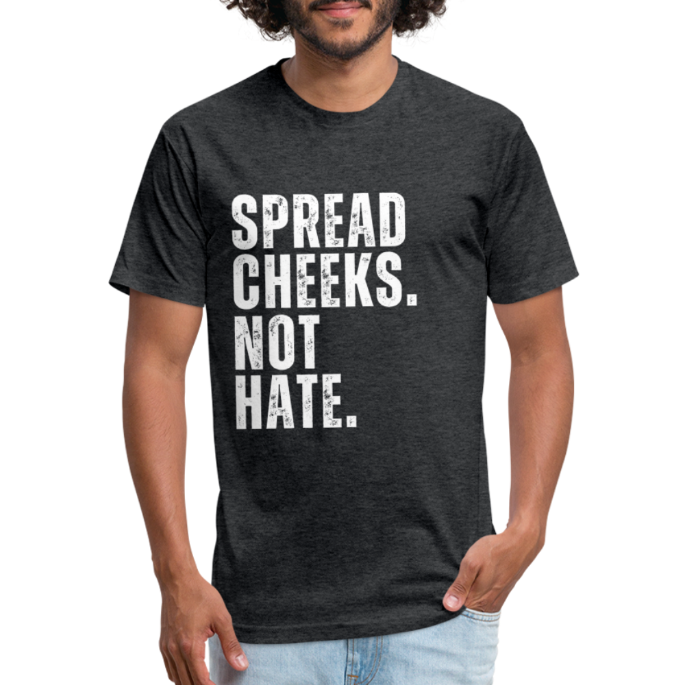 Spread Cheeks - No Hate - heather black