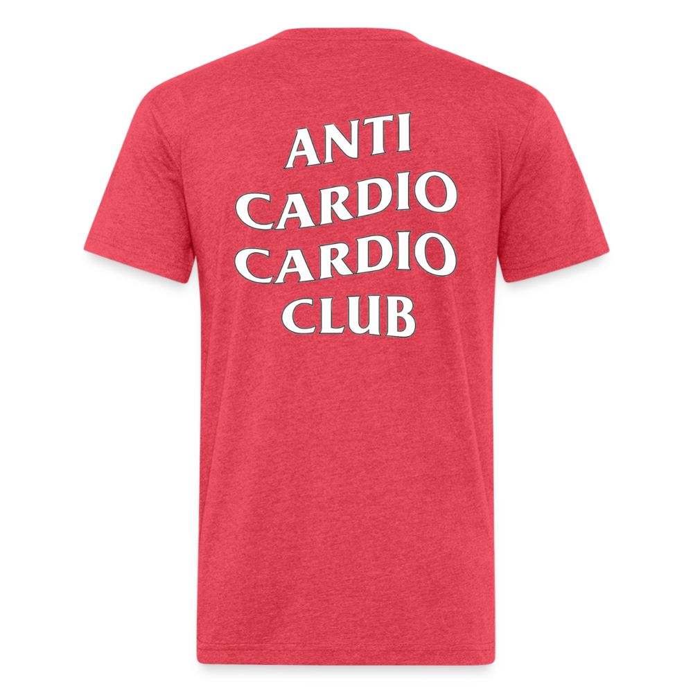 Anti Cardio Cardio Club – Muay Thai Edition Tee - heather red