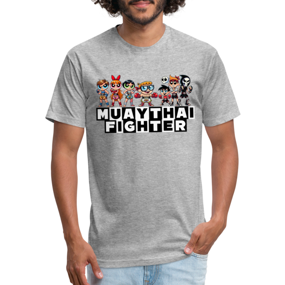 Muay Thai Fighter - heather gray