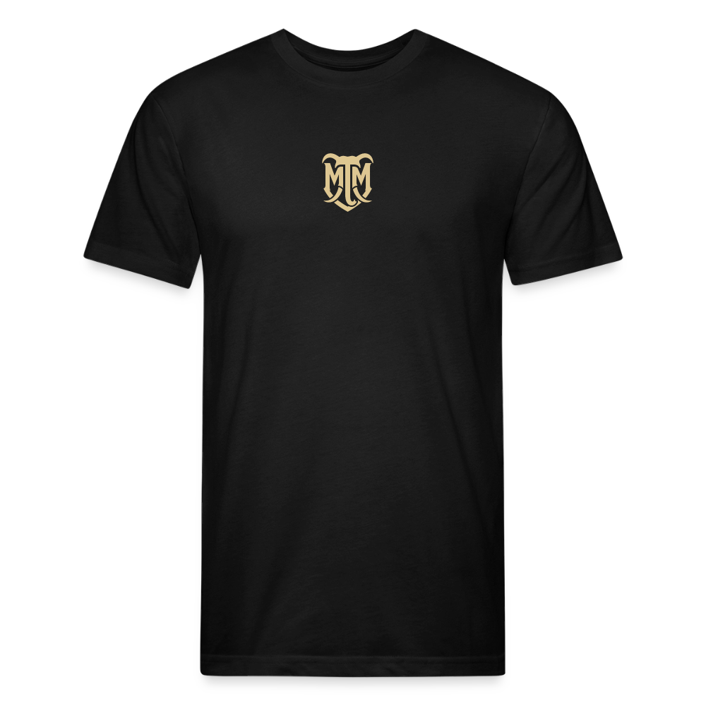 Muay Thai Saved My Life – Skull Mongkol Flame Lotus Tee - black