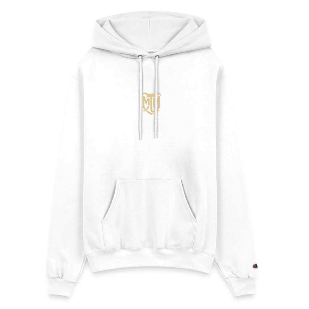 Muay Thai Saved My Life – Skull Mongkol Flame Lotus Hoodie - white