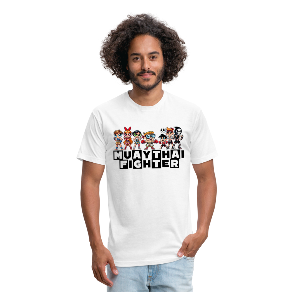 Muay Thai Fighter - white