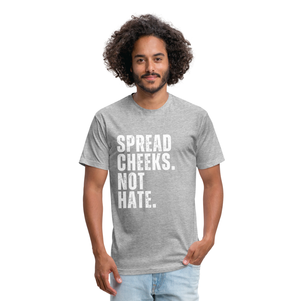Spread Cheeks - No Hate - heather gray