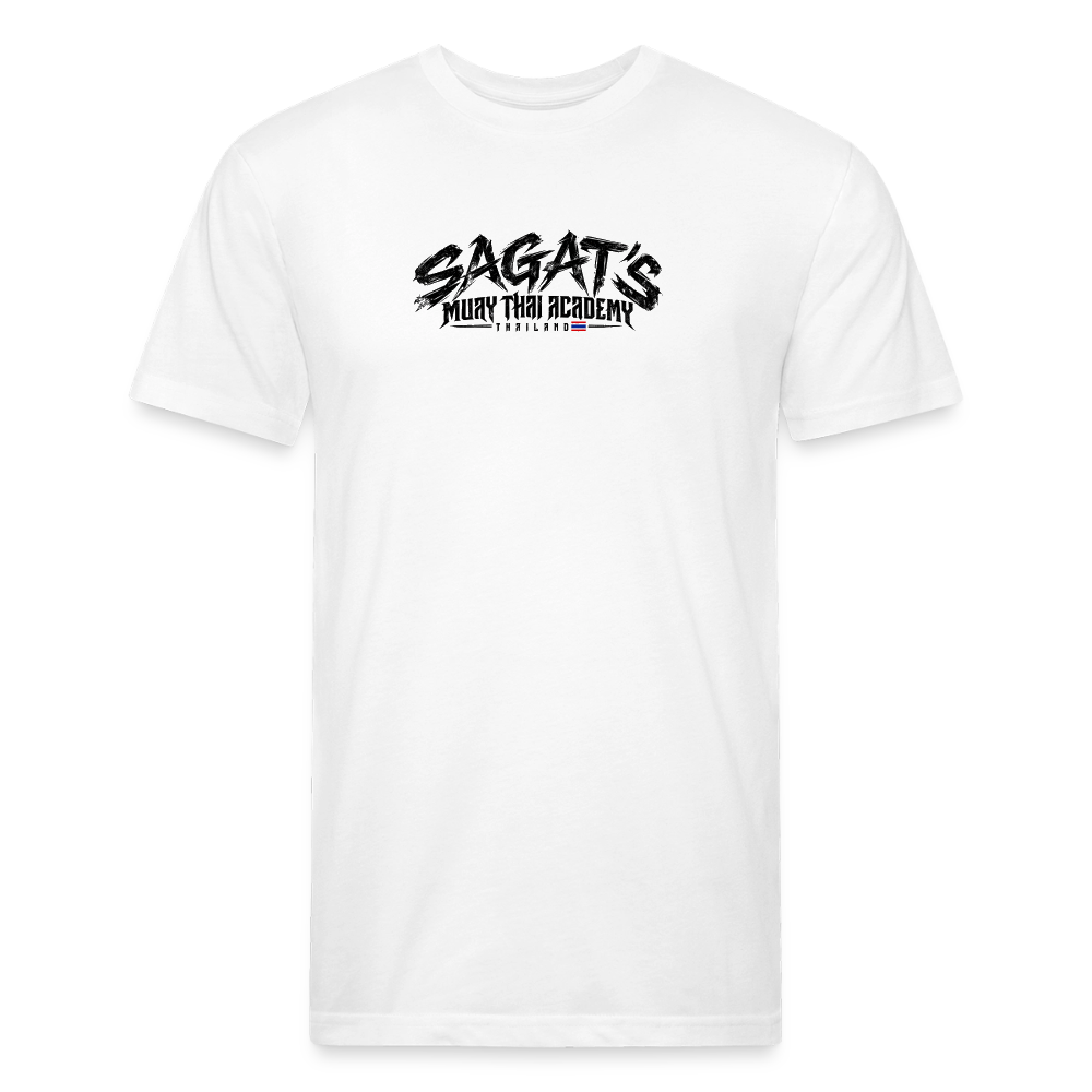 Sagat’s Tiger Knee Muay Thai Tee - white