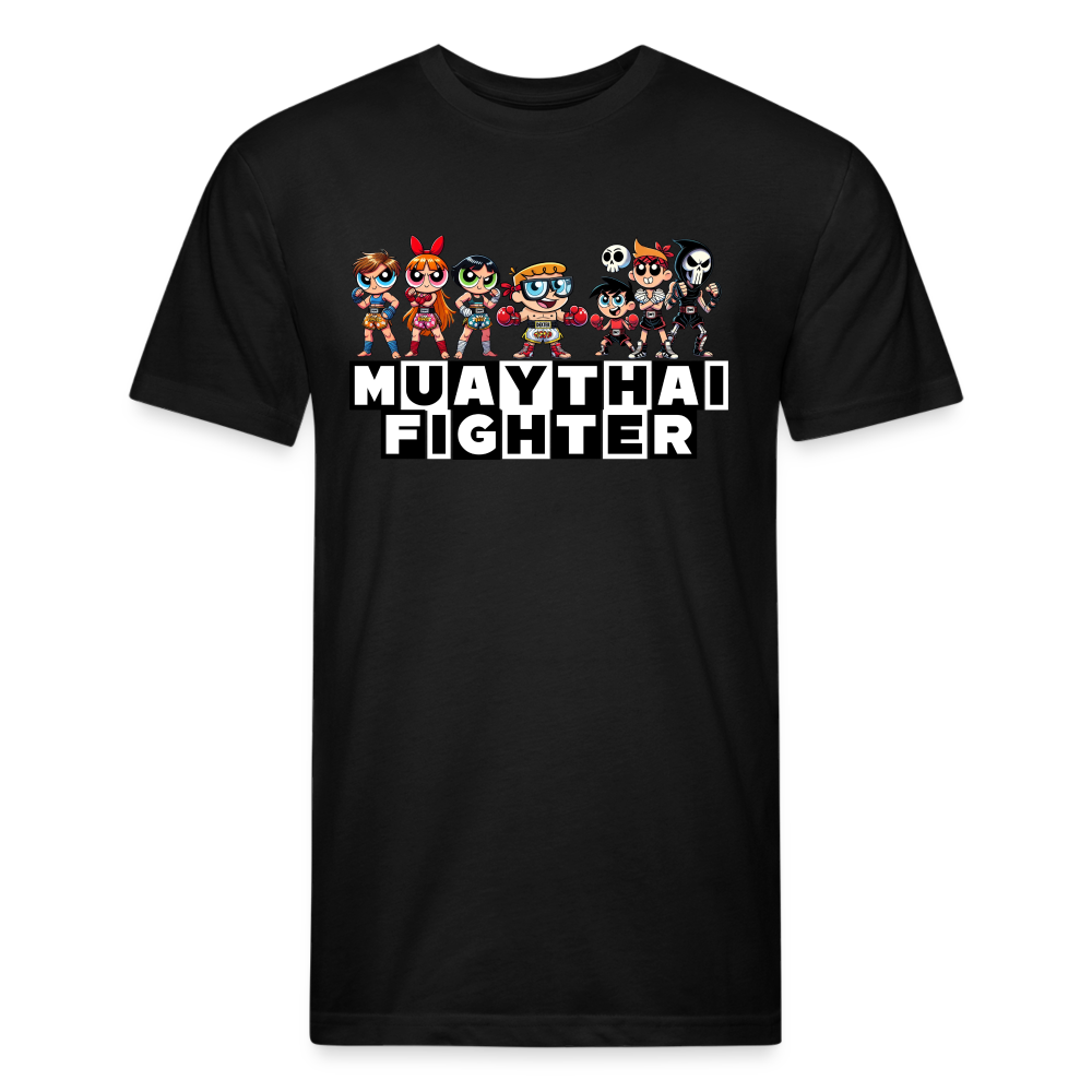 Muay Thai Fighter - black