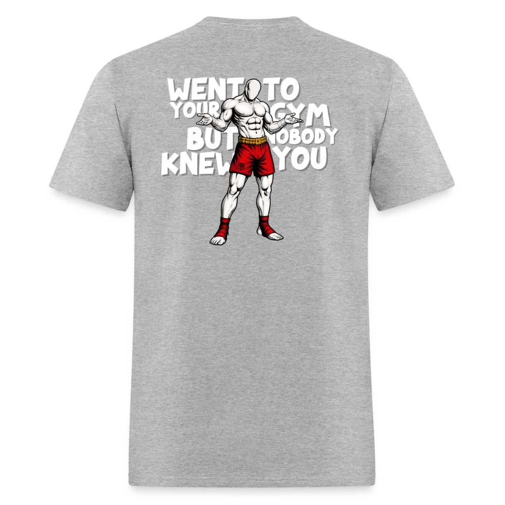 Talk is cheap Tee - heather gray