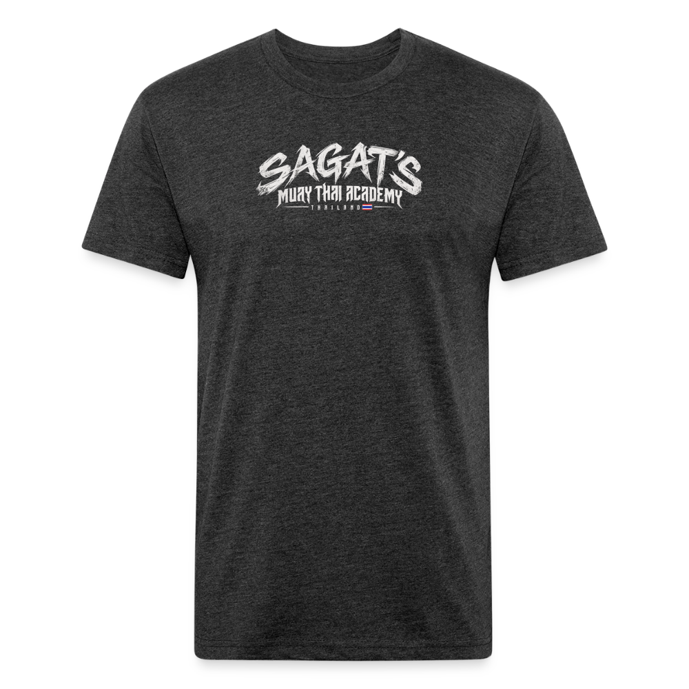 Sagat’s Tiger Knee Muay Thai Tee - heather black