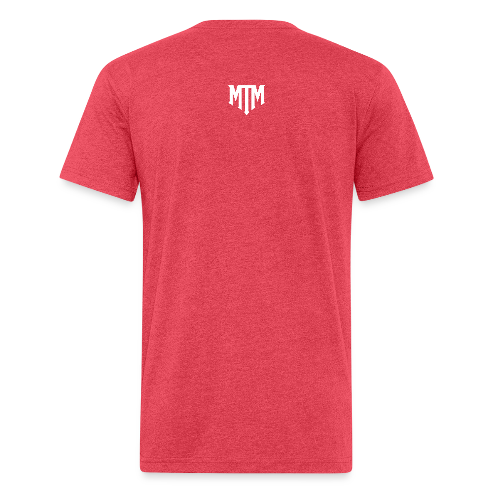 I Identify as a Threat – Pronouns: Try/Me | tee - heather red