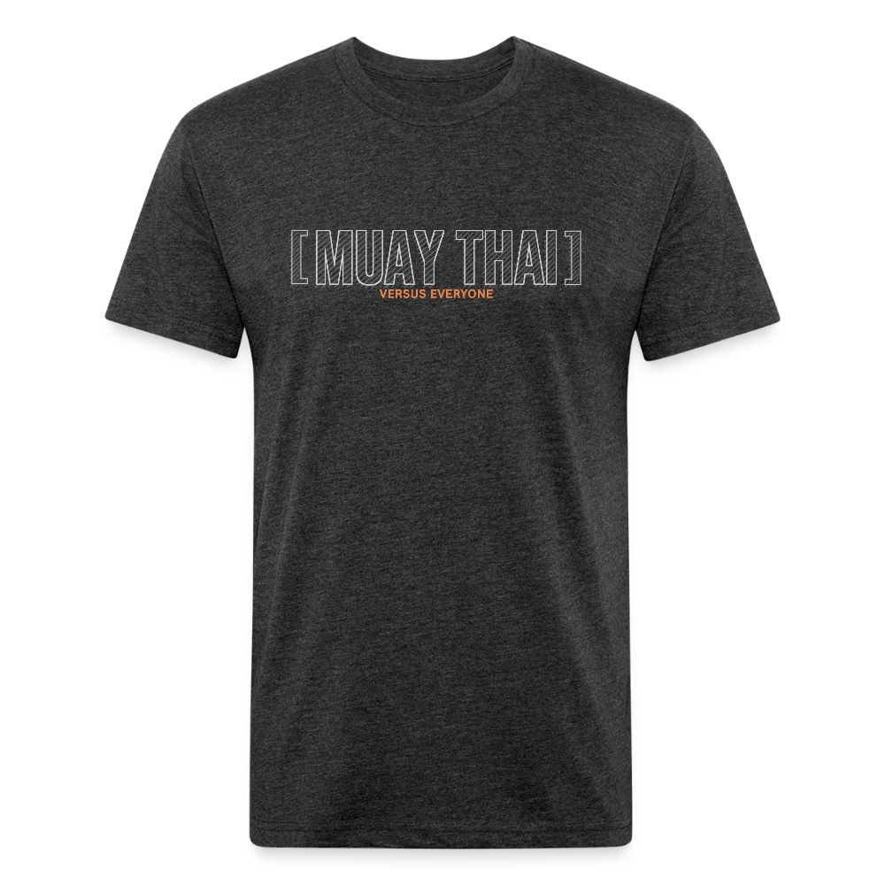 Muay Thai vs Everyone v.2 Tee - heather black