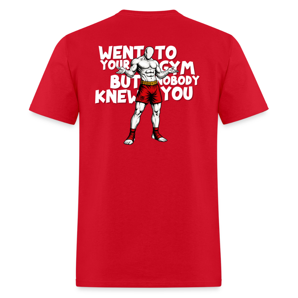 Talk is cheap Tee - red