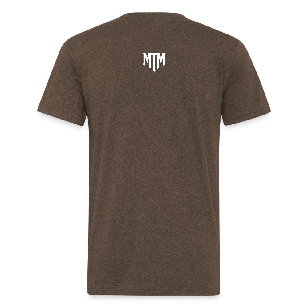 I Identify as a Threat – Pronouns: Try/Me | tee - heather espresso
