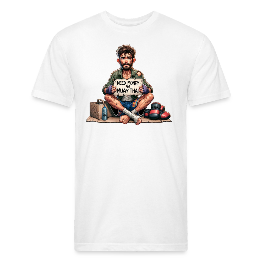 Need Money for Muay Thai - white