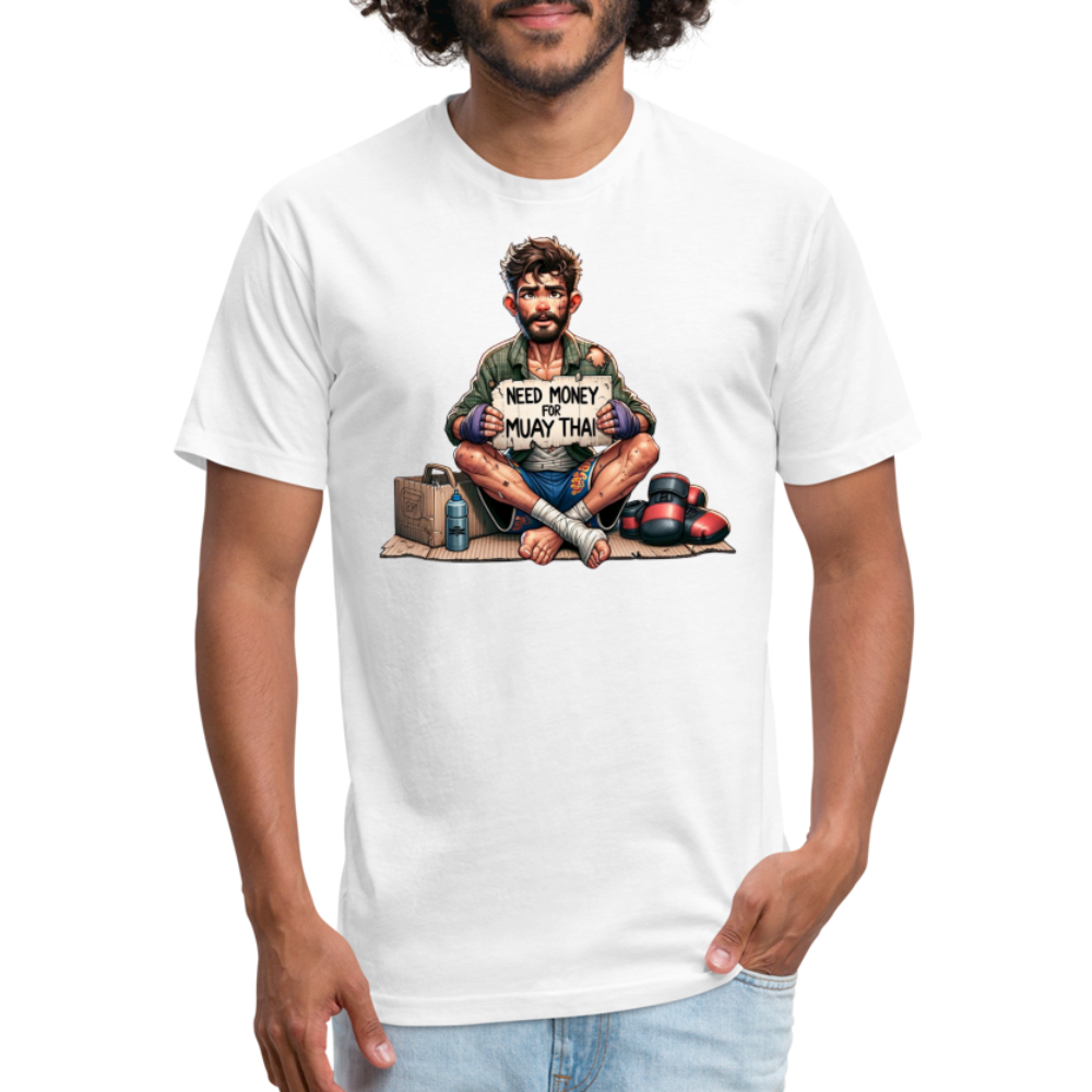 Need Money for Muay Thai - white