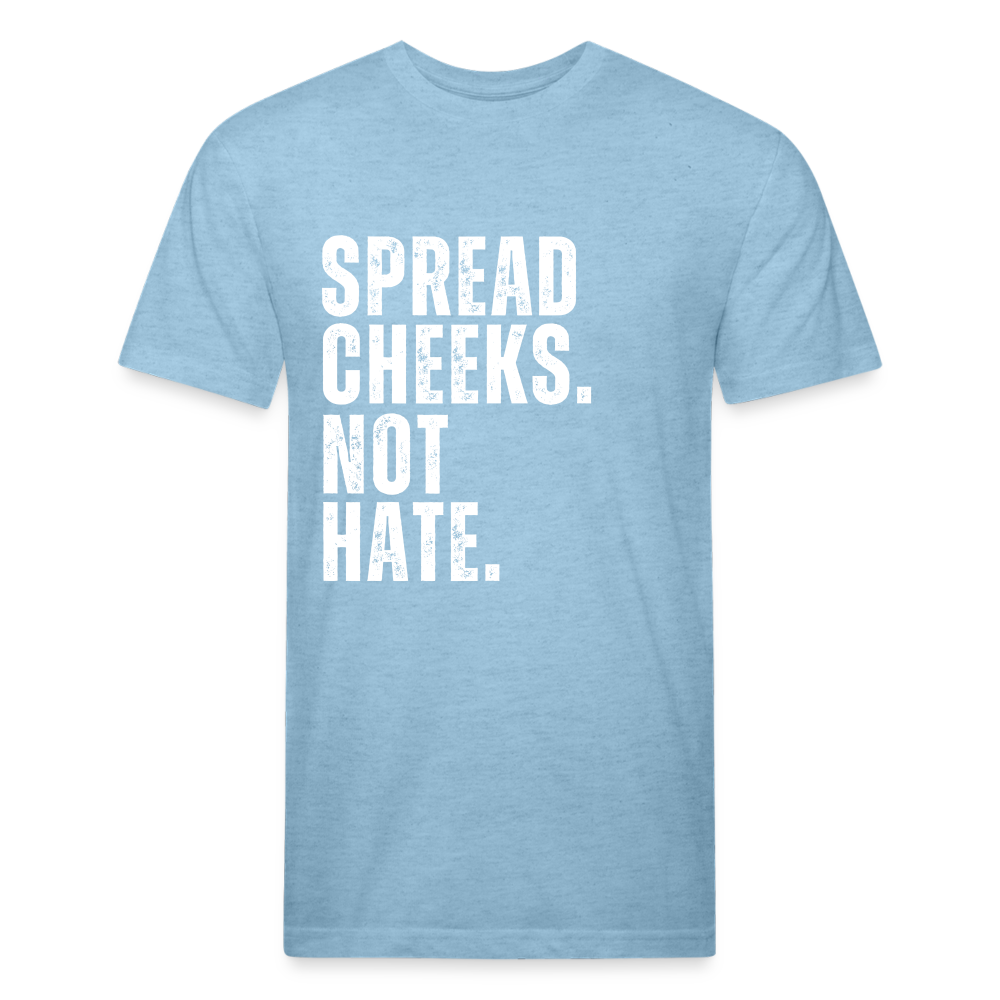 Spread Cheeks - No Hate - heather blue