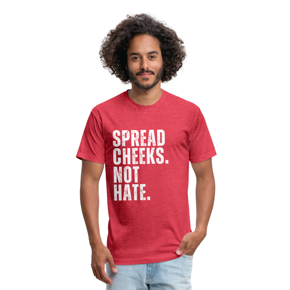 Spread Cheeks - No Hate - heather red