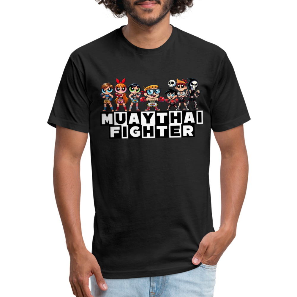 Muay Thai Fighter - black