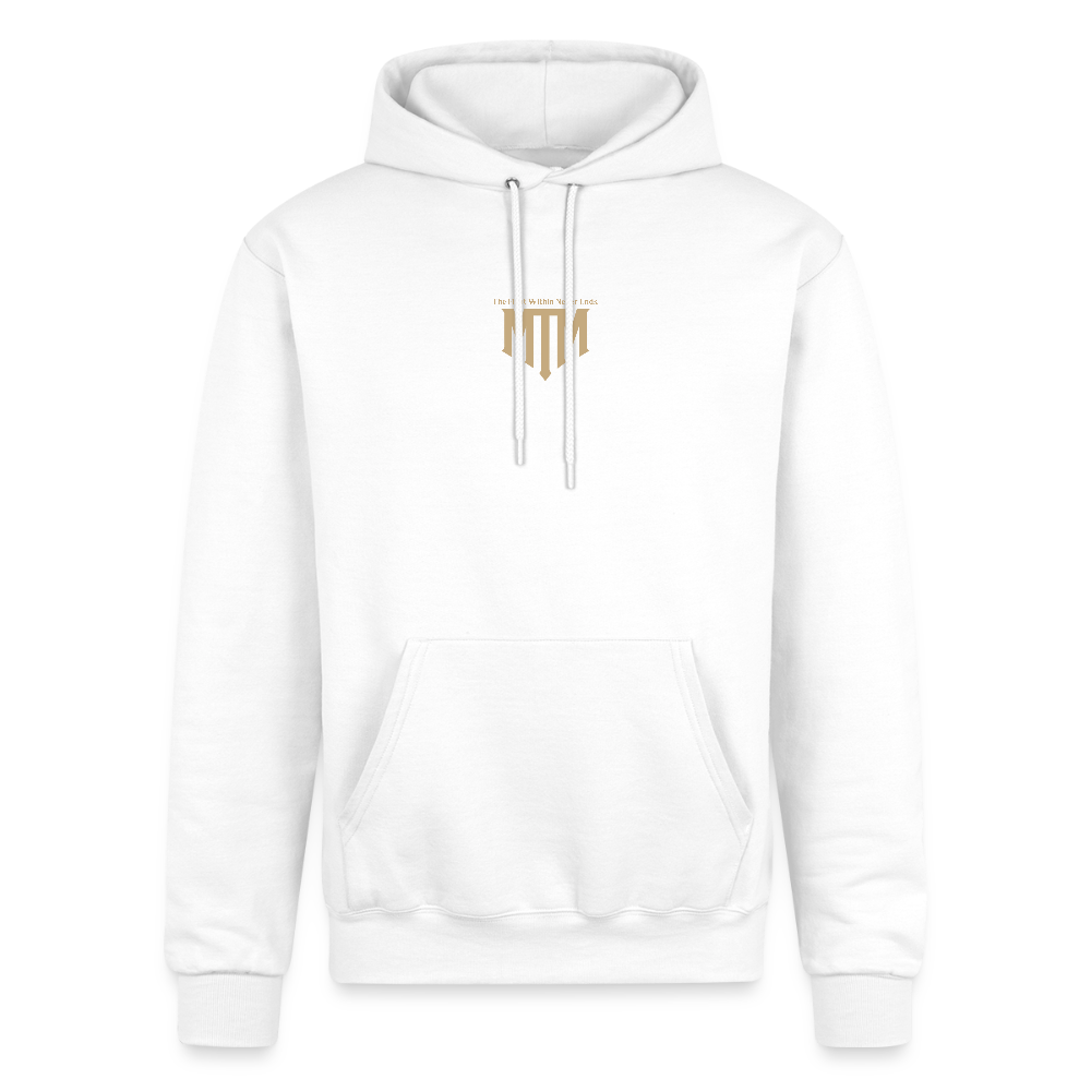 Muay Thai Saved My Life – Skull Mongkol Flame Lotus Hoodie - white