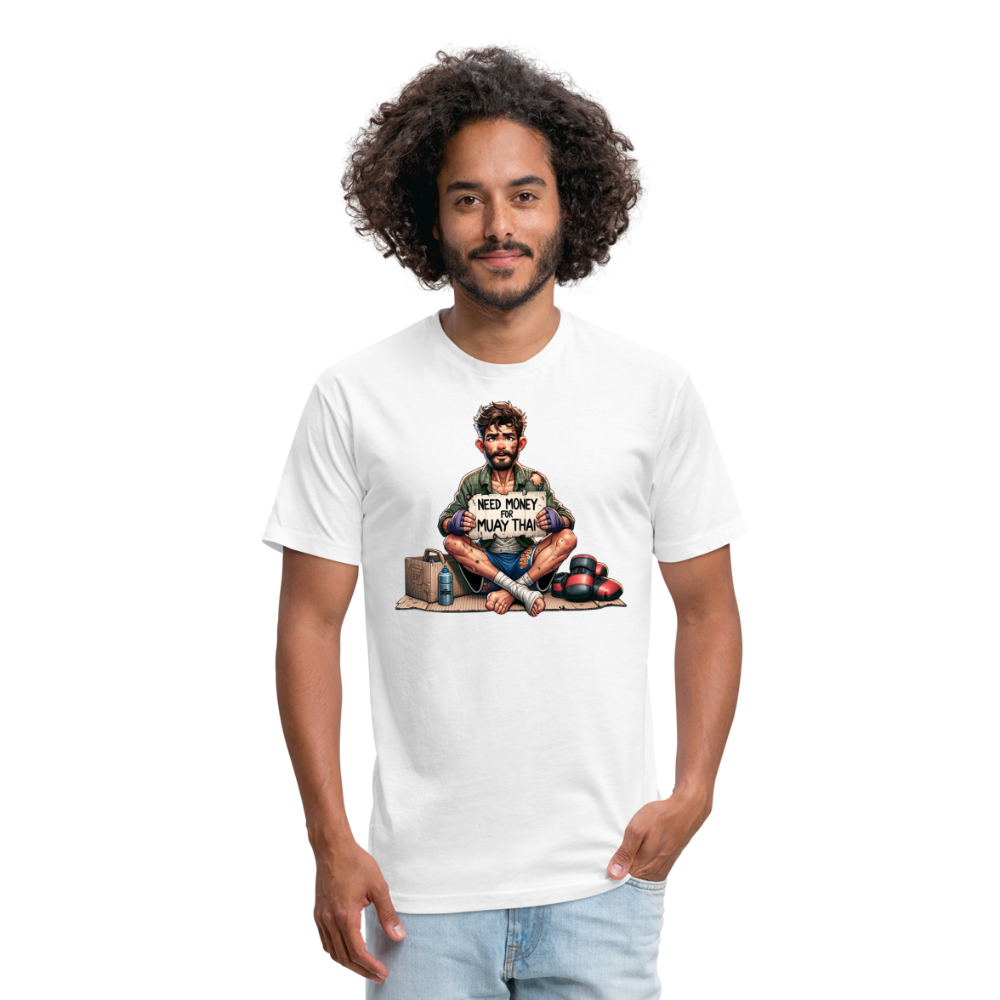 Need Money for Muay Thai - white