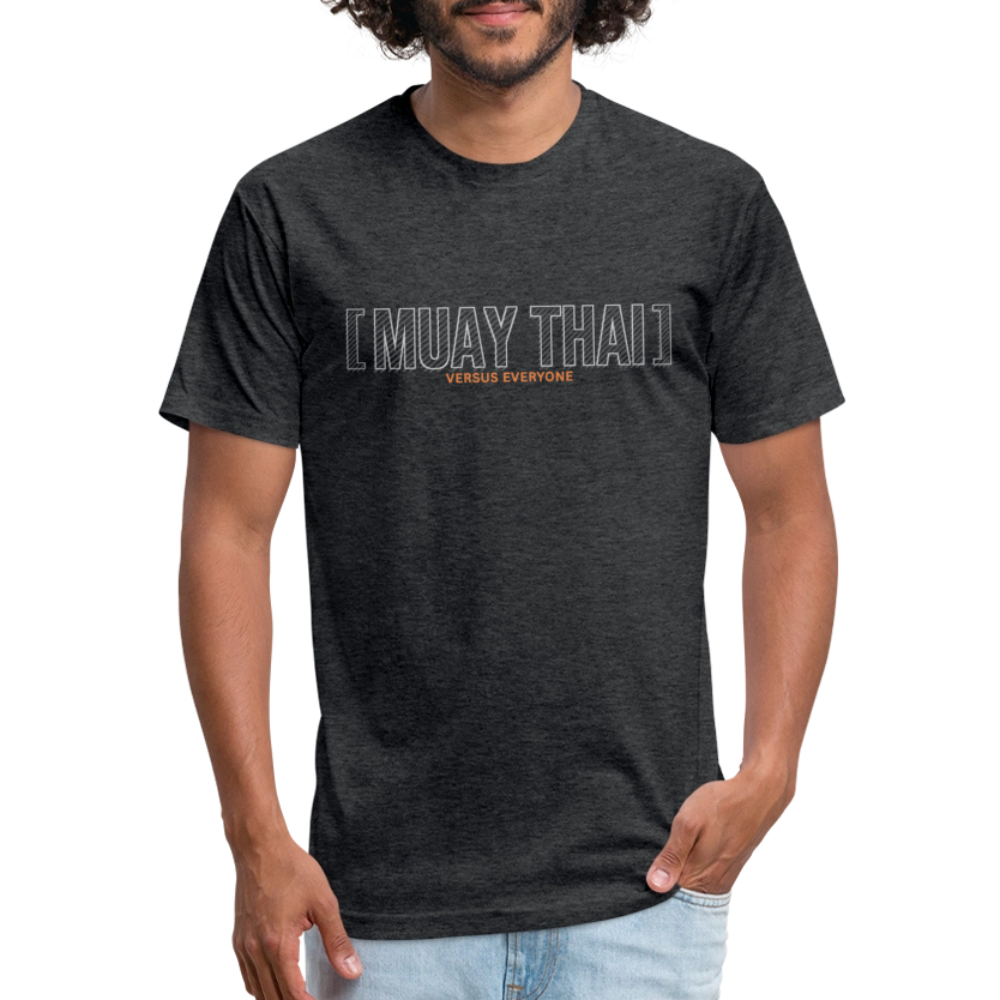 Muay Thai vs Everyone v.2 Tee - heather black