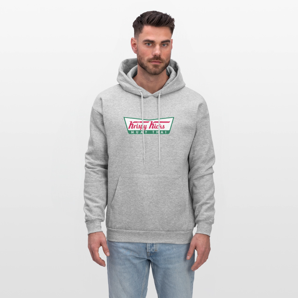 Krispy Kicks Hoodie - heather gray