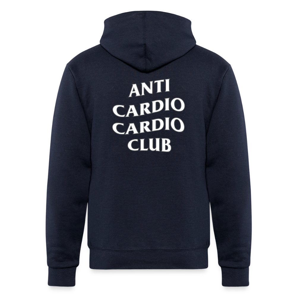 Anti Cardio Cardio Club – Muay Thai Edition Hoodie - navy