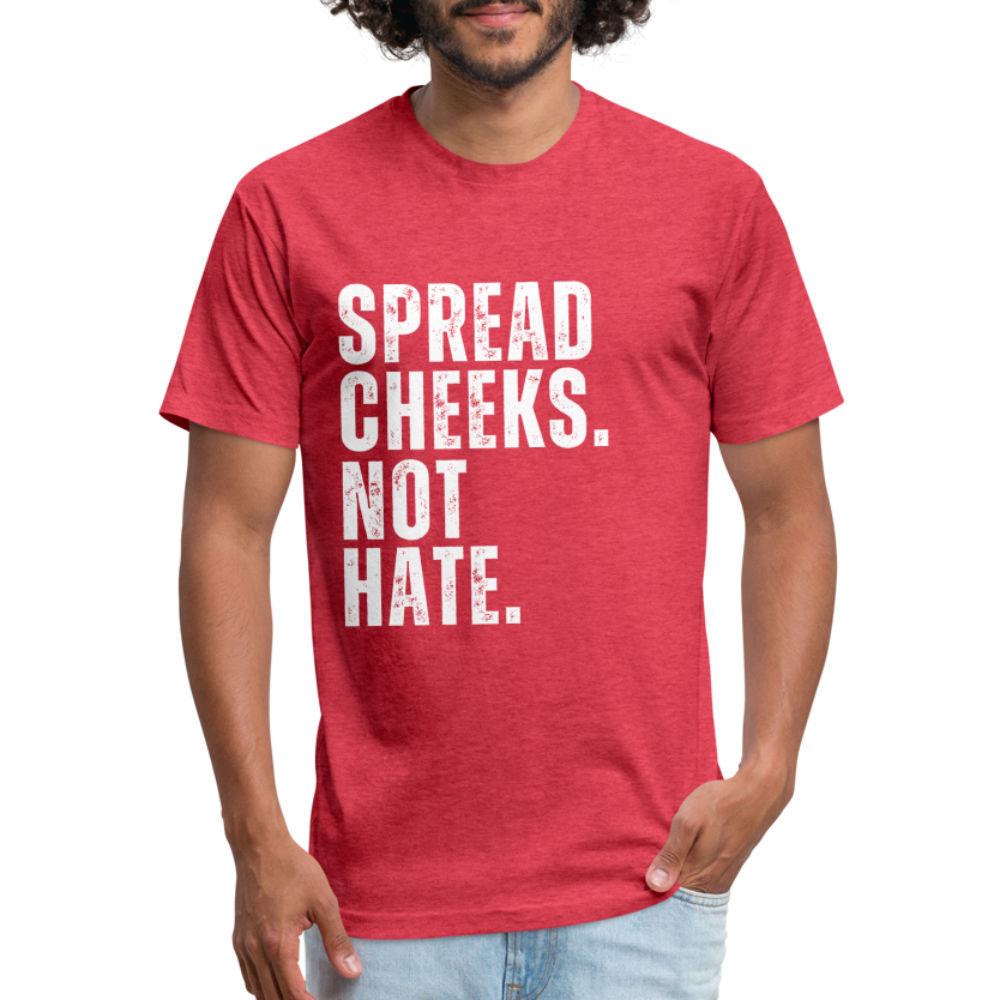 Spread Cheeks - No Hate - heather red