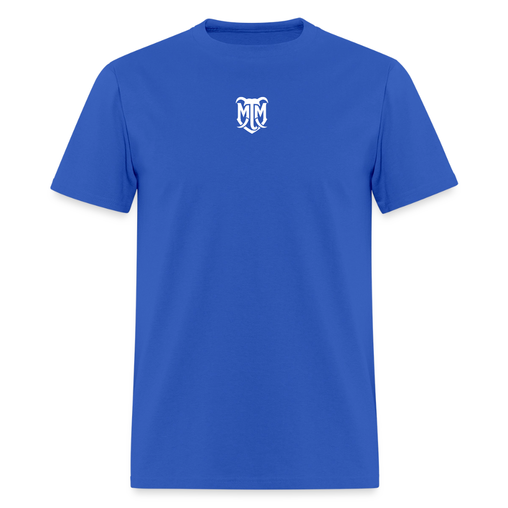 No Mic Needed Tee - royal blue