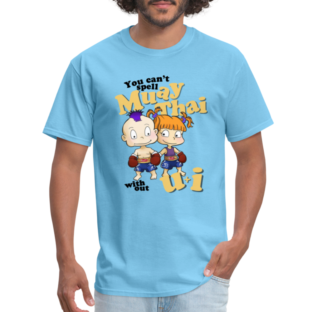 Muay Thai Classic T-Shirt - aquatic blue
