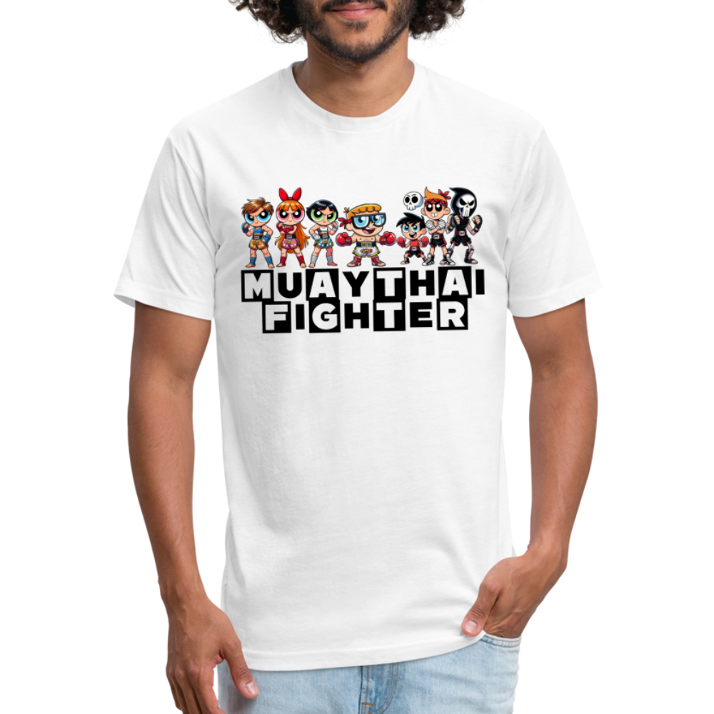 Muay Thai Fighter - white