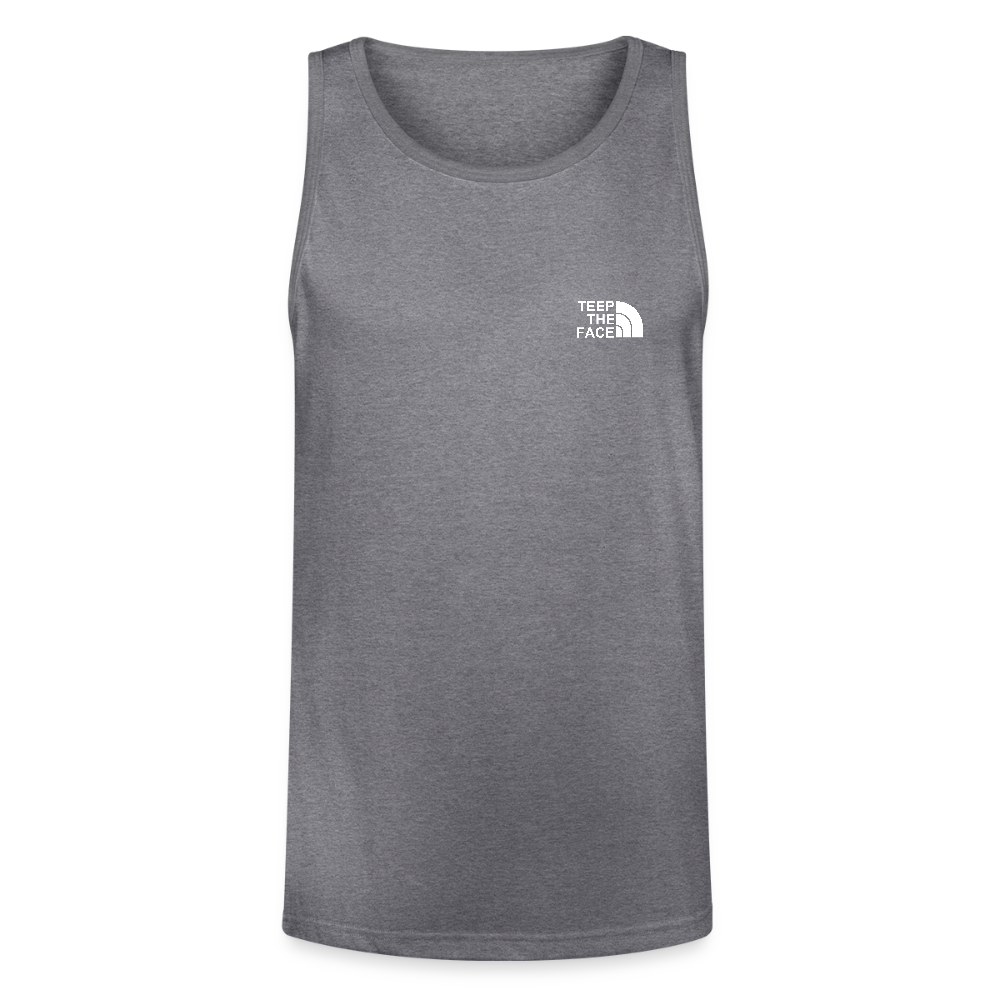 Teep The Face Unisex Tank - heather gray