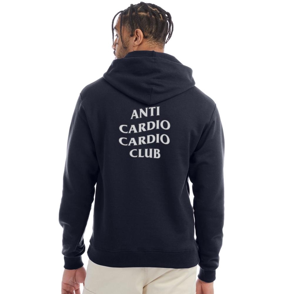 Anti Cardio Cardio Club – Muay Thai Edition Hoodie - navy