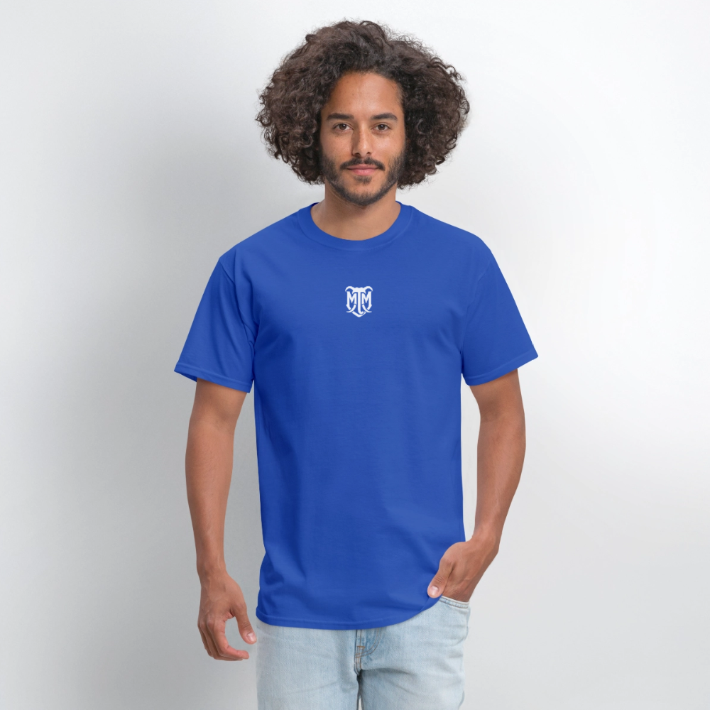 No Mic Needed Tee - royal blue