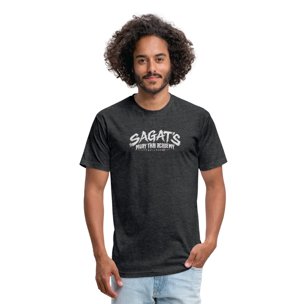 Sagat’s Tiger Knee Muay Thai Tee - heather black