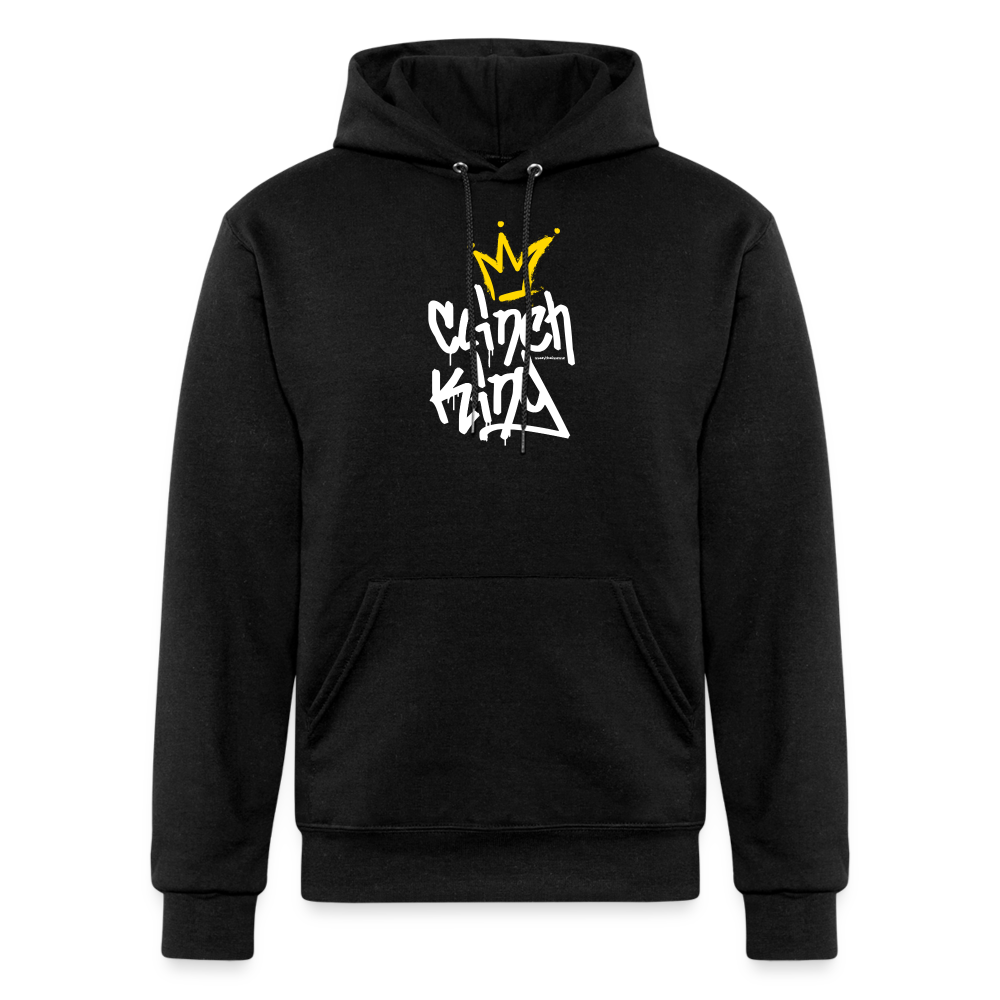 Clinch King Adult Hoodie - black