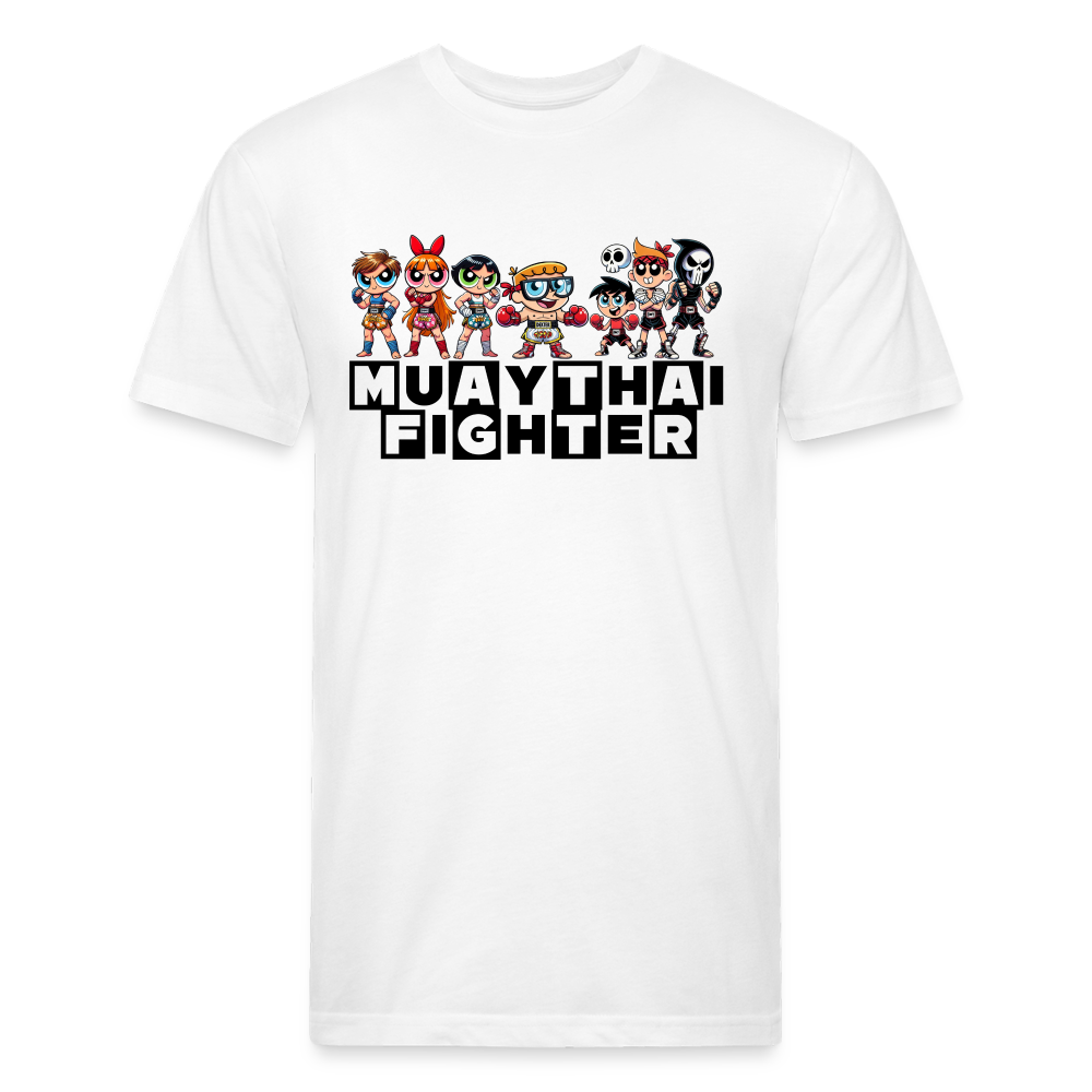 Muay Thai Fighter - white