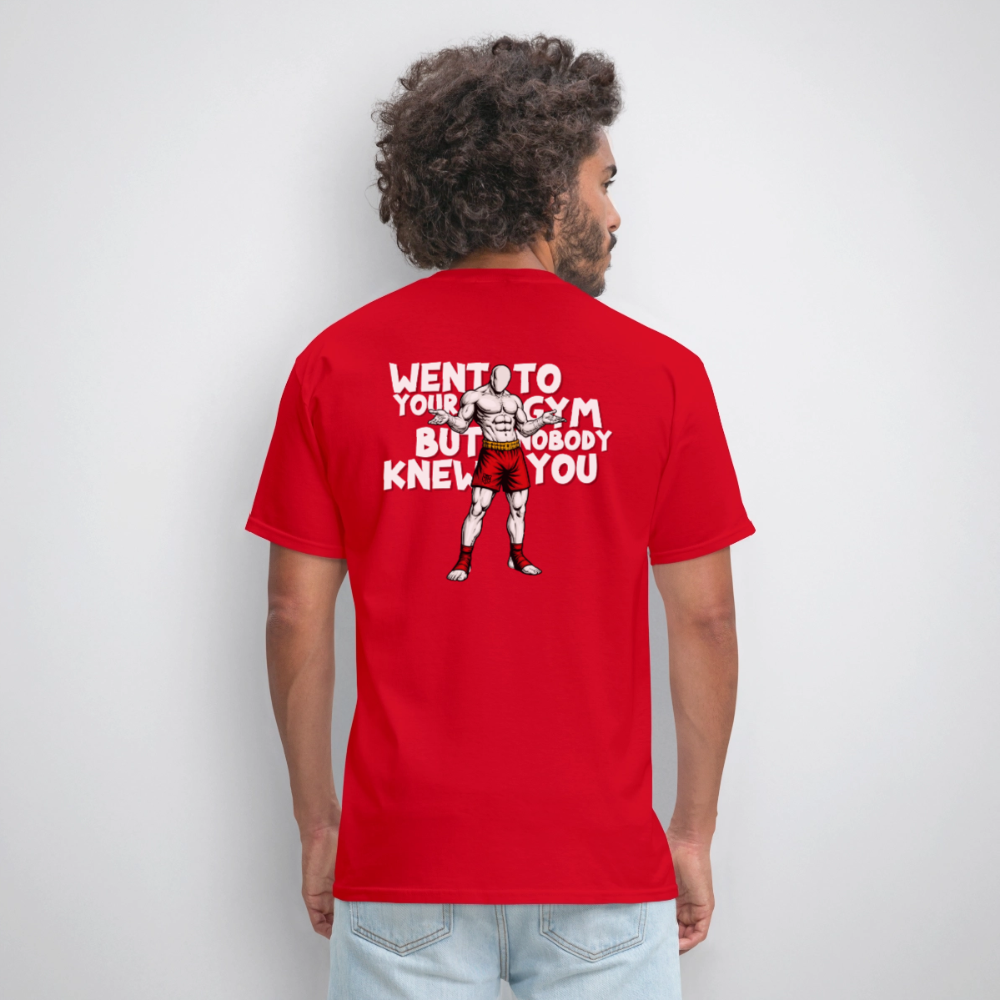Talk is cheap Tee - red
