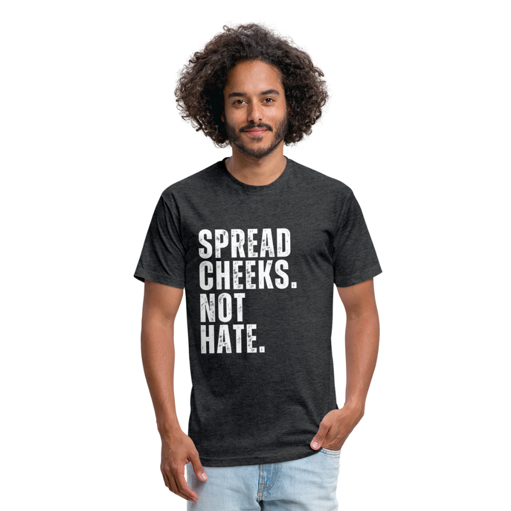 Spread Cheeks - No Hate - heather black