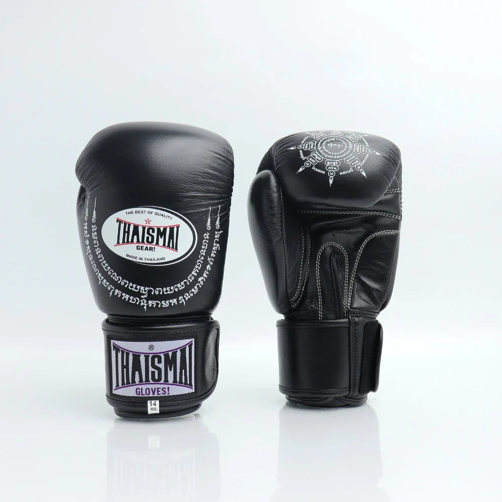 THAISMAI "YANT" Muay Thai Boxing Gloves Black