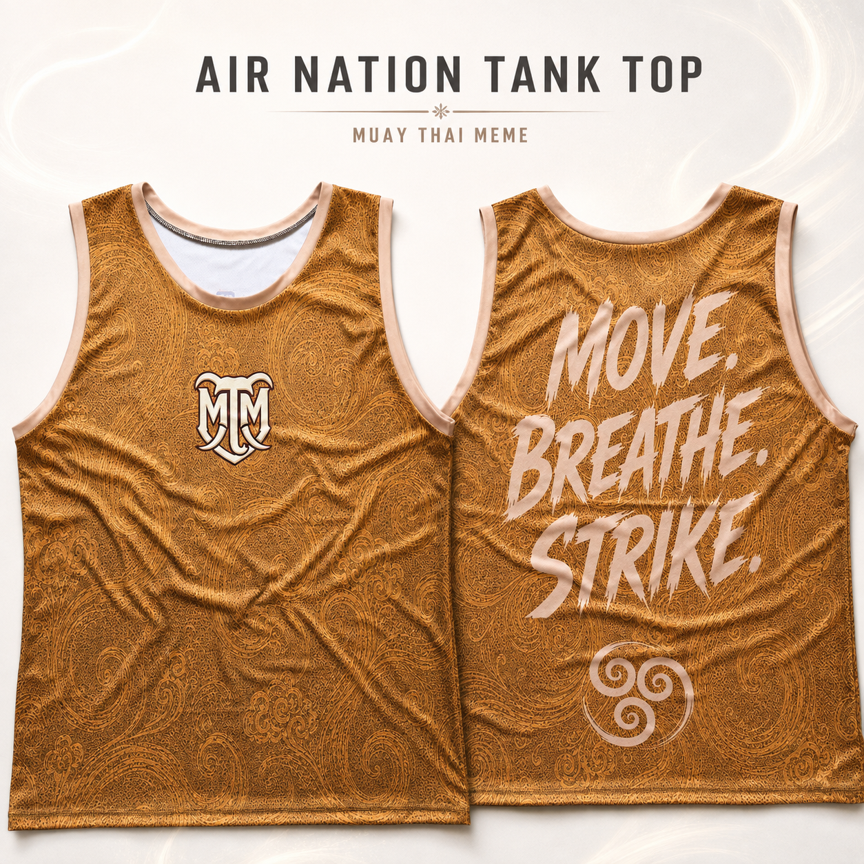 Air Nation Muay Thai Tank Top – Move. Breathe. Strike. Training Jersey