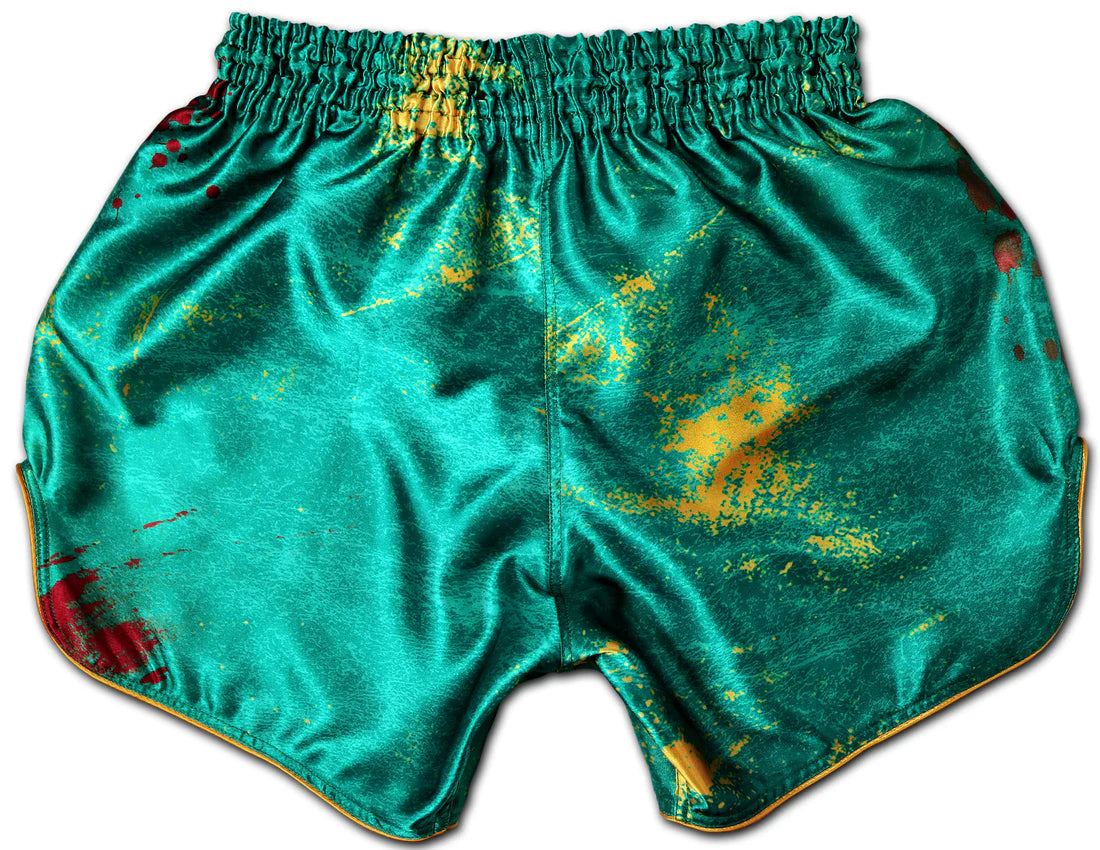 Muay Thai Shorts YAKSHA Grunge