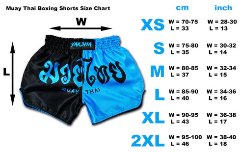 Two Tone Muay Thai Shorts | YAKSHA Luk Krʉng
