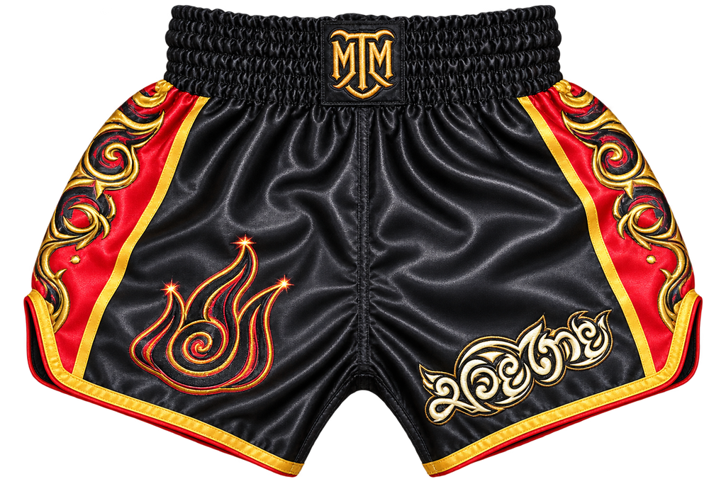 Fire Nation Muay Thai Shorts | Four Nations Collection