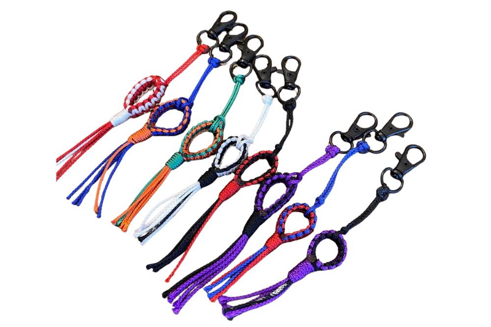 Handmade Mongkol Headband Keychain Charm