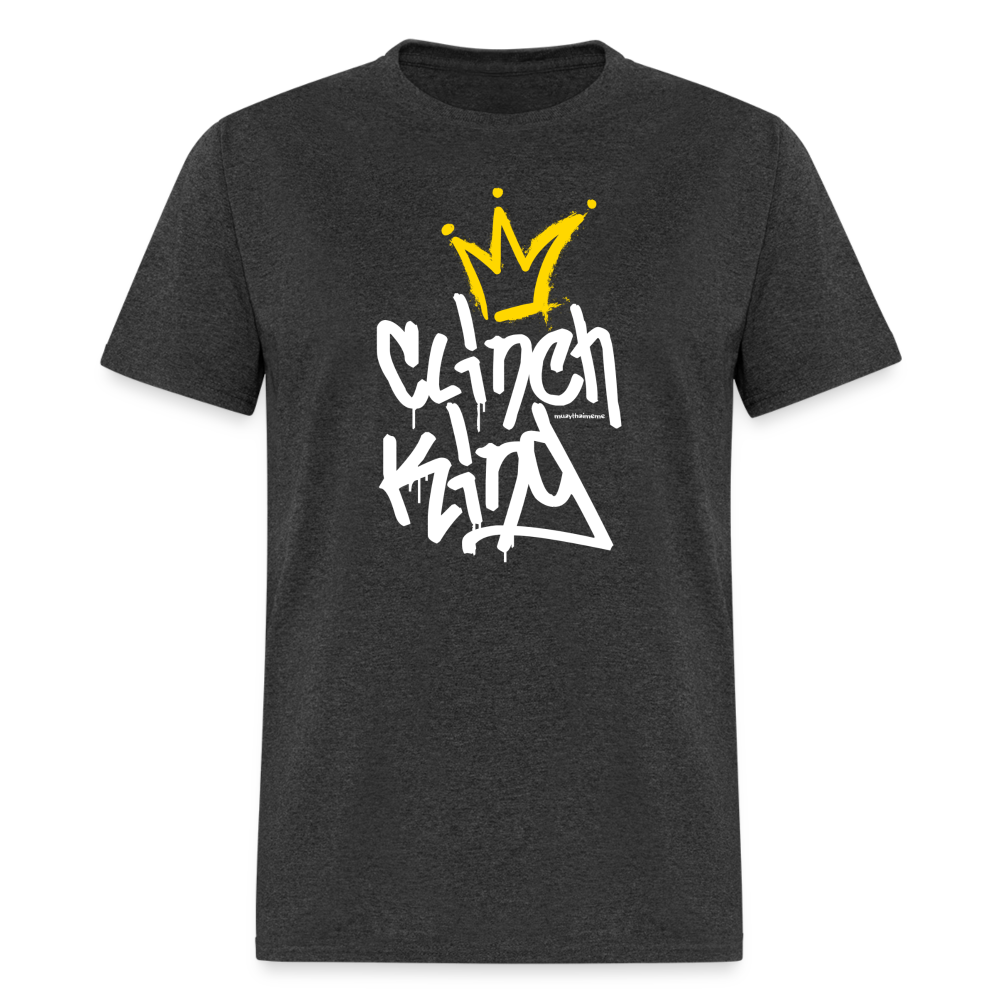 Clinch King T-Shirt - heather black