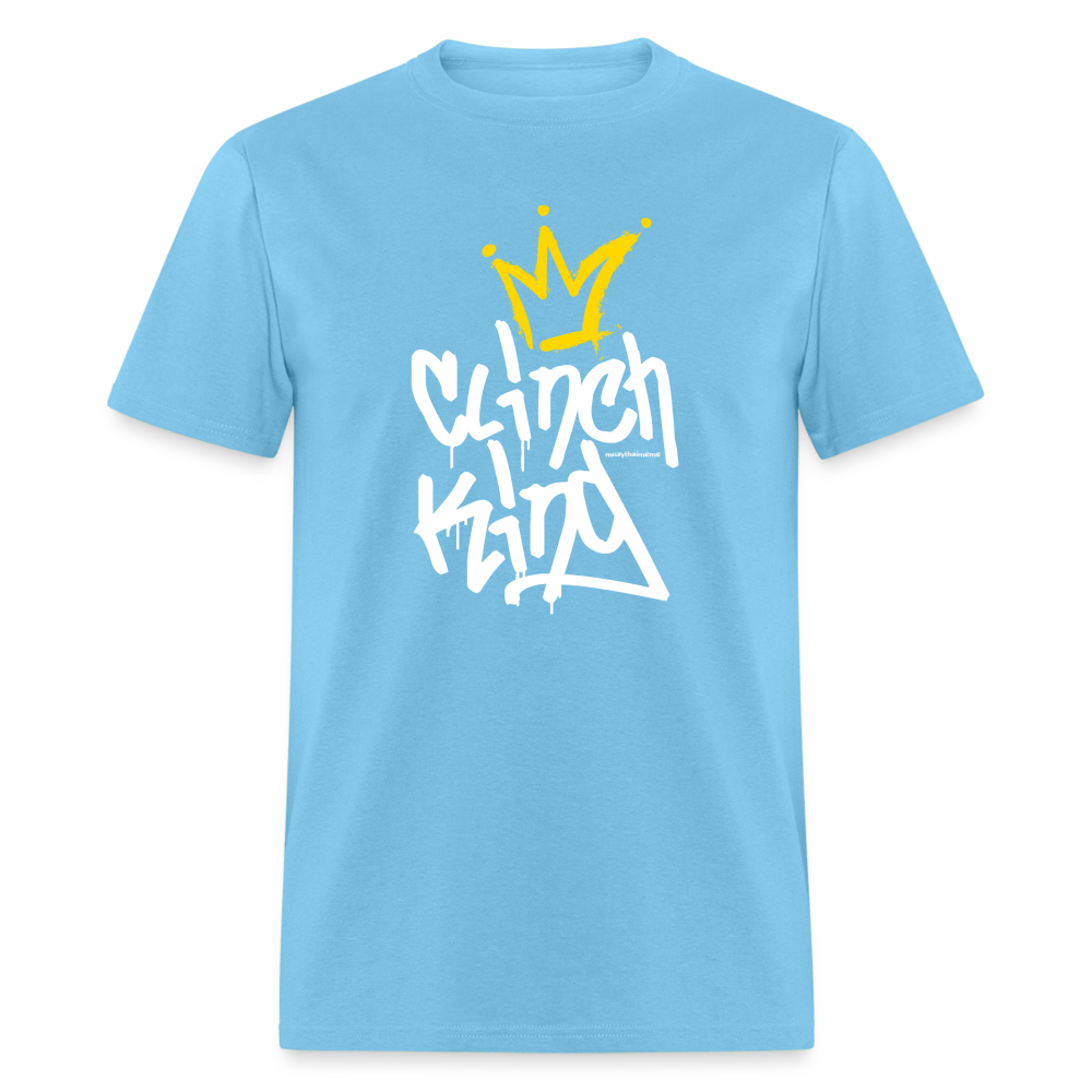 Clinch King T-Shirt - aquatic blue
